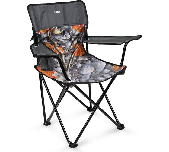 Изображение товара Стул складной Премиум 5 Nika ПСП5 ПСП5/4 с камнями и кленовыми листьями