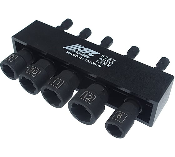 Изображение товара Набор головок для шуруповерта для поврежденных болтов JTC JTC-6227