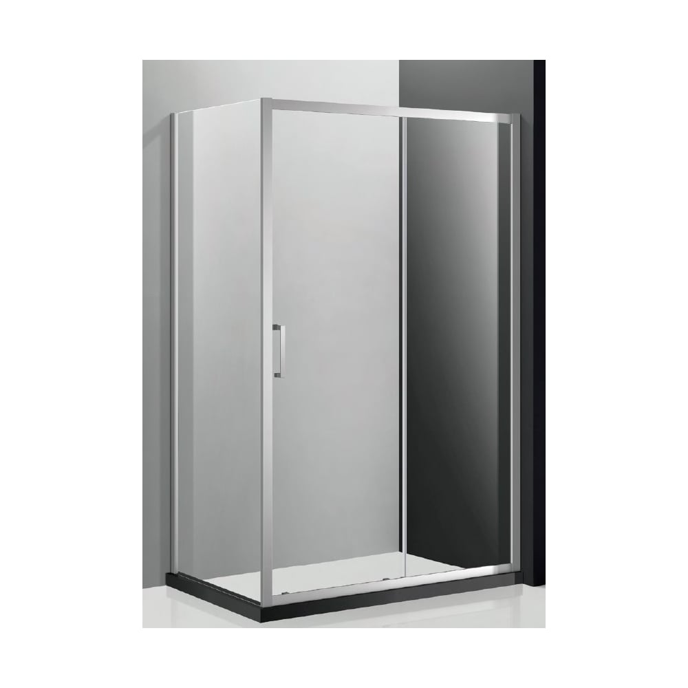 Изображение товара Душевой уголок Cezares MOLVENO-AH-11-140/100-C-Cr-IV хром 1400х1000 мм