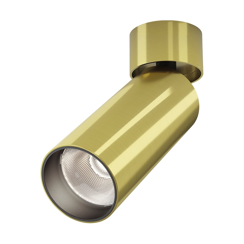 Изображение товара Потолочный светильник MAYTONI FOCUS LED с встроенными диодами, белый и черный цвет, 12 Вт