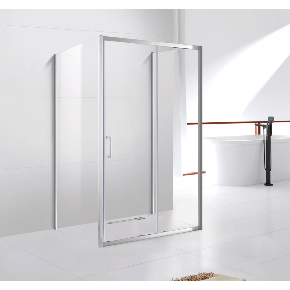 Изображение товара Душевой уголок Cezares MOLVENO-AH-12-160/90-C-Cr-IV с регулируемой шириной