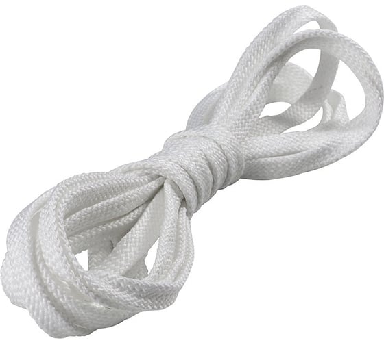 Изображение товара Шнурки для обуви Сибирский Следопыт плоские, цв. белый, длина 150 см/100/ PF-SL-15