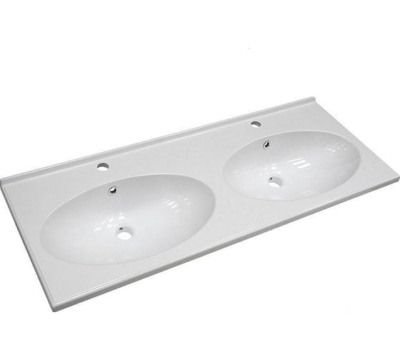 Изображение товара Мебельный умывальник Misty c 2-мя чашами "STEP - 120" D Р-Стп14120-Д2Р