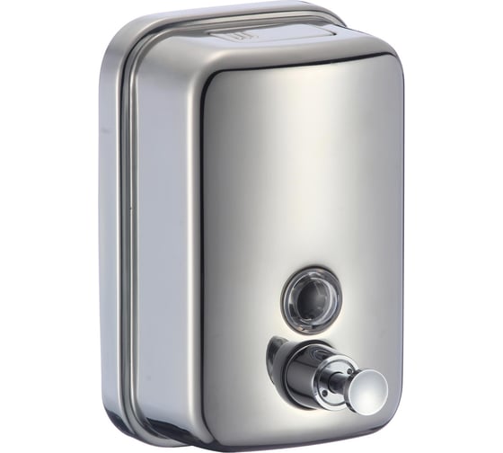 Изображение товара Дозатор для жидкого мыла 0.8 л. Savol глянцевый, нержавеющая сталь S-00402