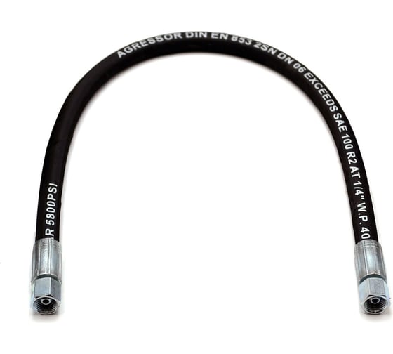 Изображение товара Рукав РВД HIMPT 06-2SN S17 DK М14x1.5 40МПа 0650 00028007918