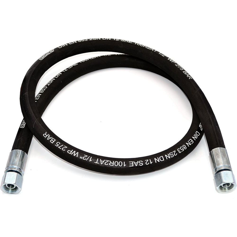 Изображение товара Рукав РВД HIMPT 12-2SN S24 DK М20x1.5 27.5МПа 1450 00008000052