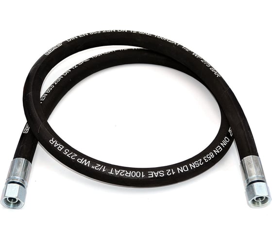 Изображение товара Рукав РВД HIMPT 12-2SN S24 DK М20x1.5 27.5МПа 1450 00008000052