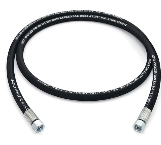 Изображение товара Рукав РВД HIMPT 12-2SN S24 DK М20x1.5 27.5МПа 2250 00008000060