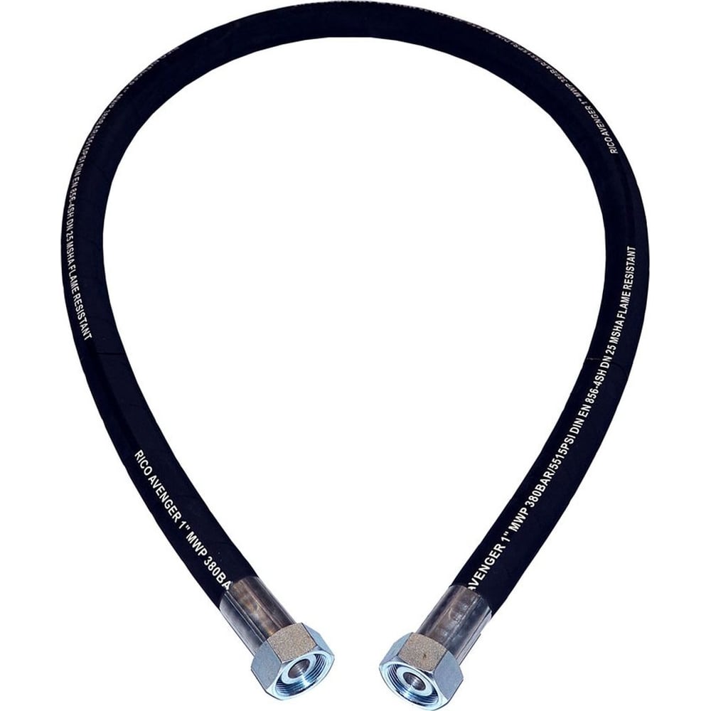 Изображение товара Гидравлический рукав HIMPT 25-4SH S50 DK М42x2.0 38МПа 2м