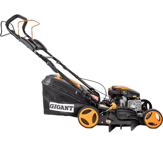 Изображение товара Бензиновая газонокосилка Gigant 48 см, 4,5 л.с., электрозапуск PLM-01