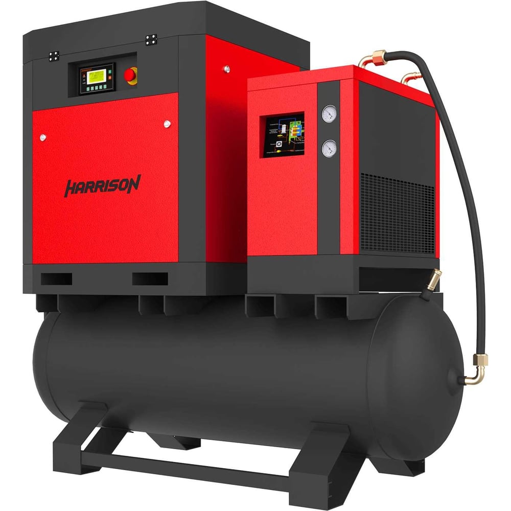 Изображение товара Винтовой компрессор Harrison HRS-941300TD5 1300 л/мин, 10 бар, 11 кВт