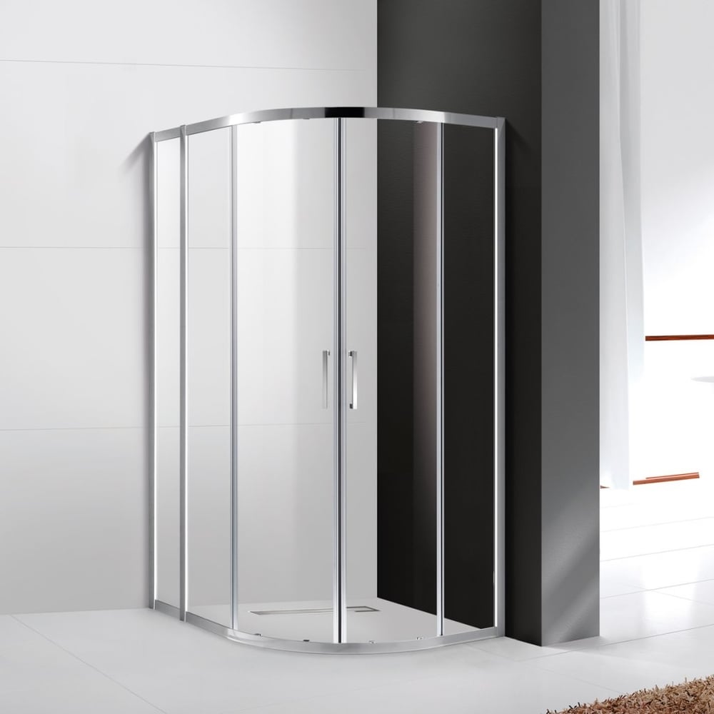 Изображение товара Душевой уголок Cezares MOLVENO-RH-2-110/90-C-Cr-IV с регулировкой ширины и раздвижными шторками