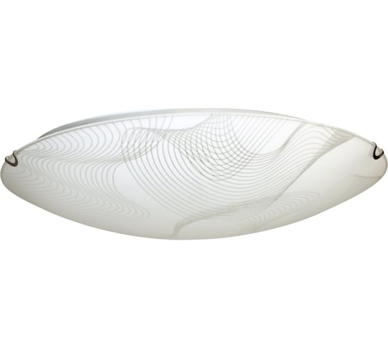 Изображение товара Светильник настенно-потолочный ЭЛЕТЕХ Бриз 400 НПБ 06-3x60 М65 матовый белый /кл.хром [ИМ] 1005206051