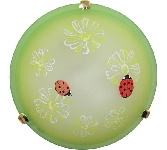 Изображение товара Светильник настенно-потолочный ЭЛЕТЕХ Божья коровка 400 НПБ 01-2x60-135 М12 кл.зол. ИУ [es] 1005151375