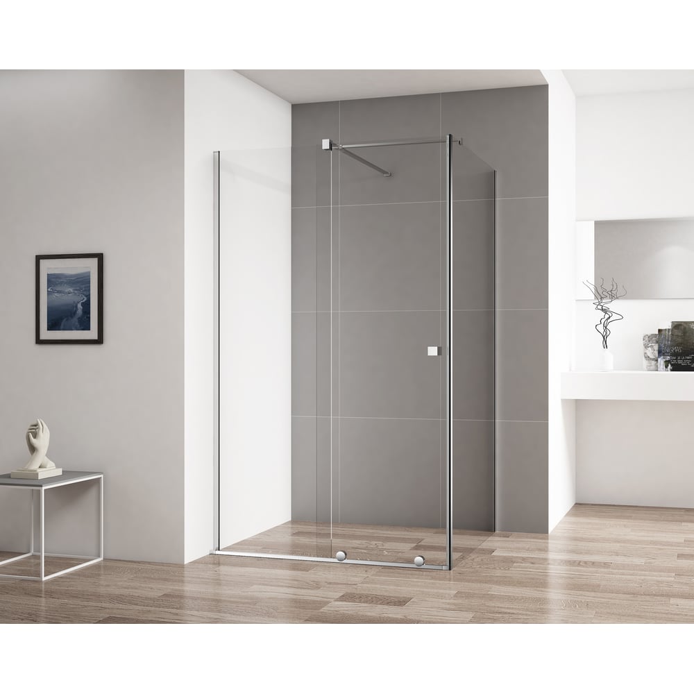 Изображение товара Душевой уголок Cezares STREAM-AH-1-120/100-C-Cr с регулируемой шириной