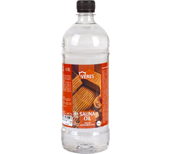Изображение товара Масло деревозащитное для бань и саун VERES 0.9 л 270395