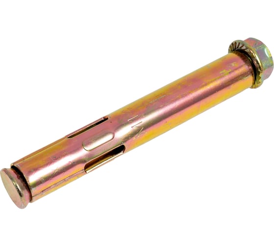 Изображение товара Анкерный болт с гайкой Промрукав оцинкованный, М14/16x100, 10 шт. PR08.10344