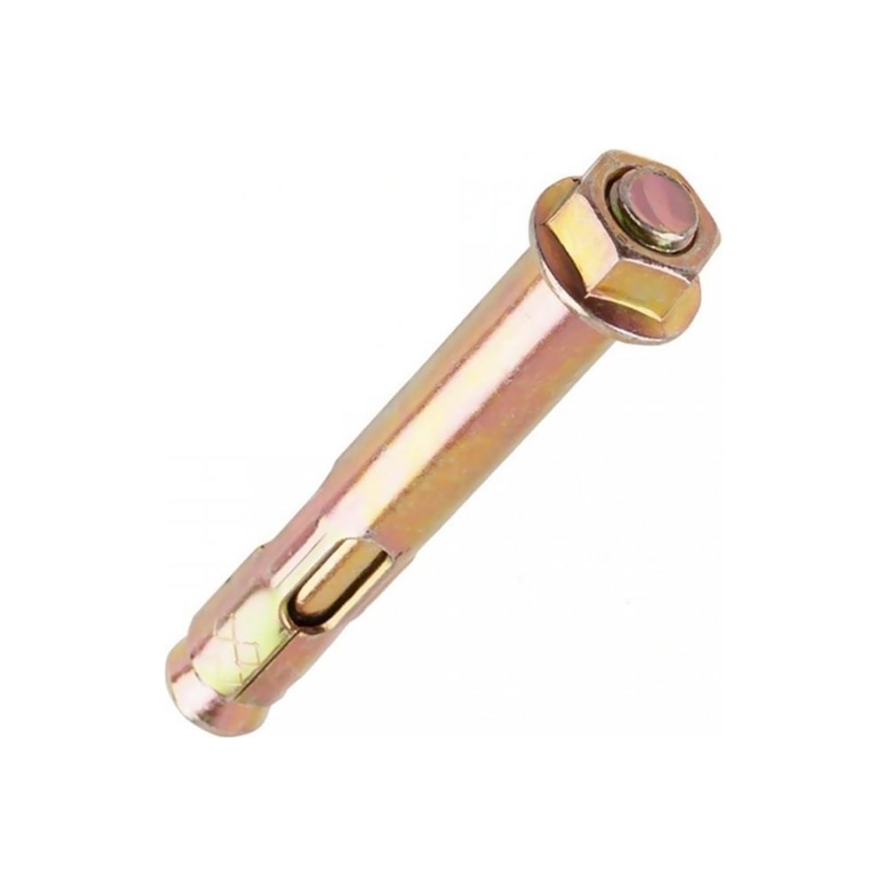 Изображение товара Анкерный болт с гайкой Промрукав оцинкованный М6 8,5x56, 10 шт.