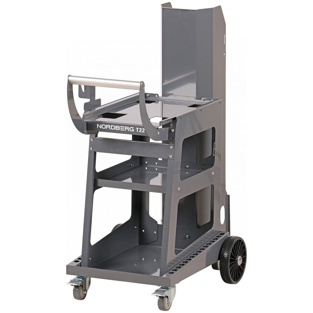 Изображение товара Усиленная тележка для сварочного аппарата NORDBERG T22 с 3 полками