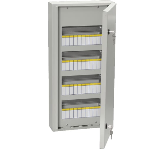 Изображение товара Металлический корпус IEK ЩРн-48з-0 74, У2, IP54, ИЭК MKM11-N-48-54-Z