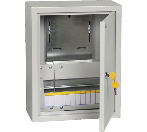 Изображение товара Металлический корпус IEK ЩУРн-1/12з-0 74, У2, IP54, ИЭК MKM22-N-12-54-Z