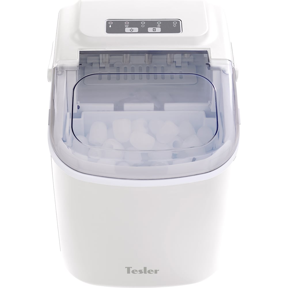 Изображение товара Льдогенератор TESLER ICM-1201 WHITE для пальчикового льда, 11 кг/ч