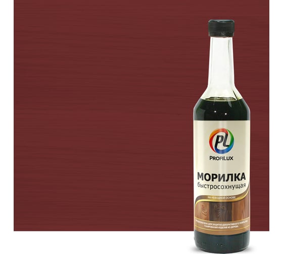 Изображение товара Морилка неводная Profilux красное дерево 0.5 кг МП000019927