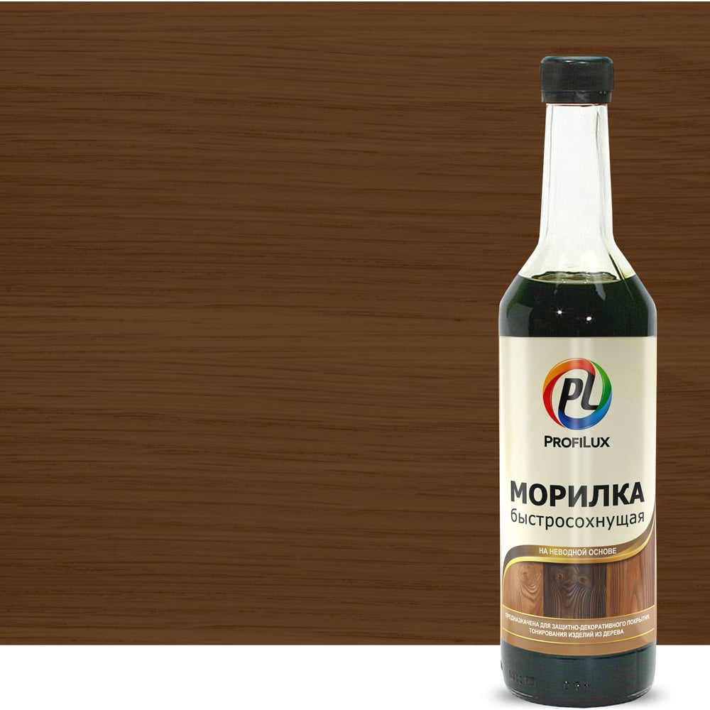 Изображение товара Морилка неводная Profilux орех 0.5 кг для защиты дерева