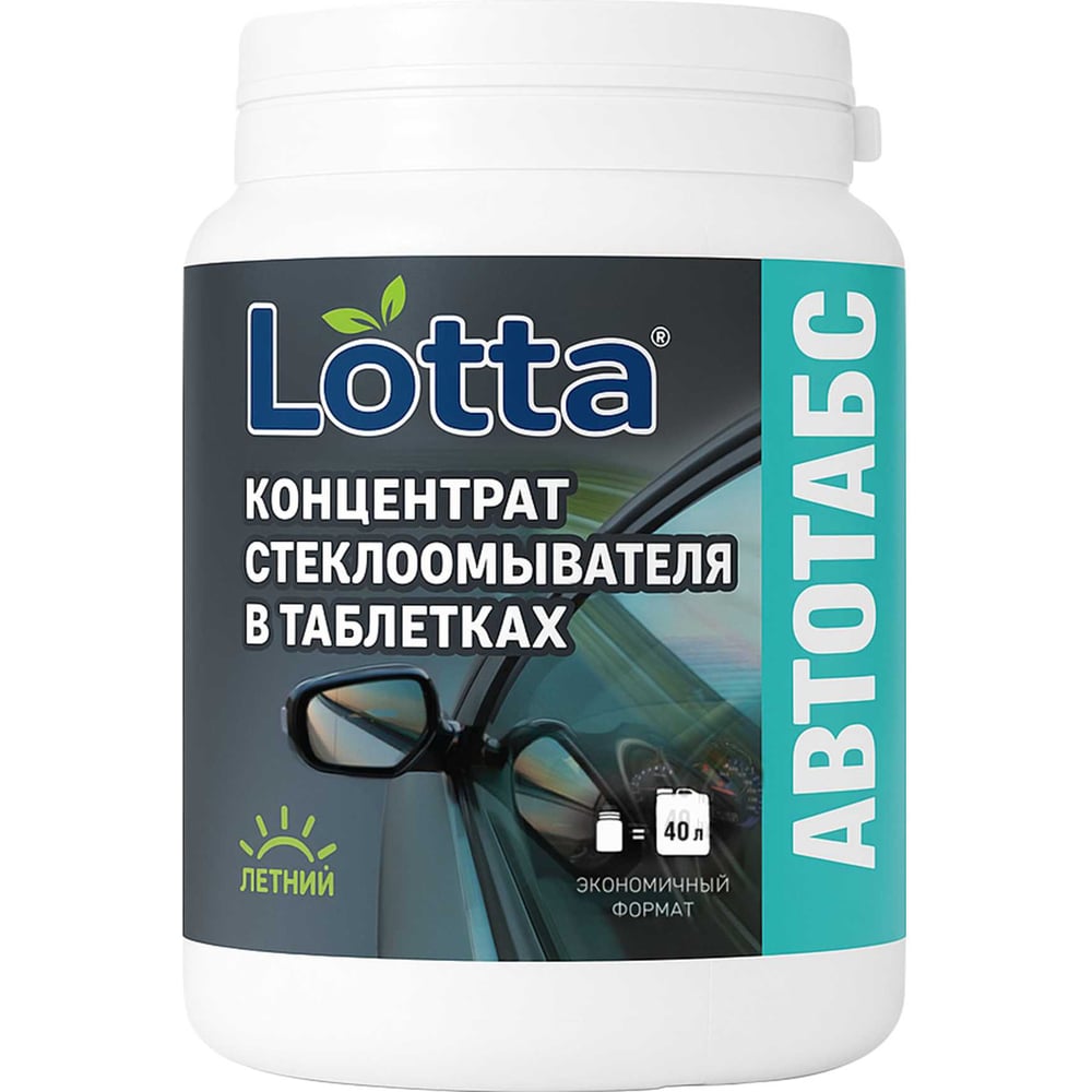 Изображение товара Концентрат стеклоомывателя Clean&Fresh 40 таблеток