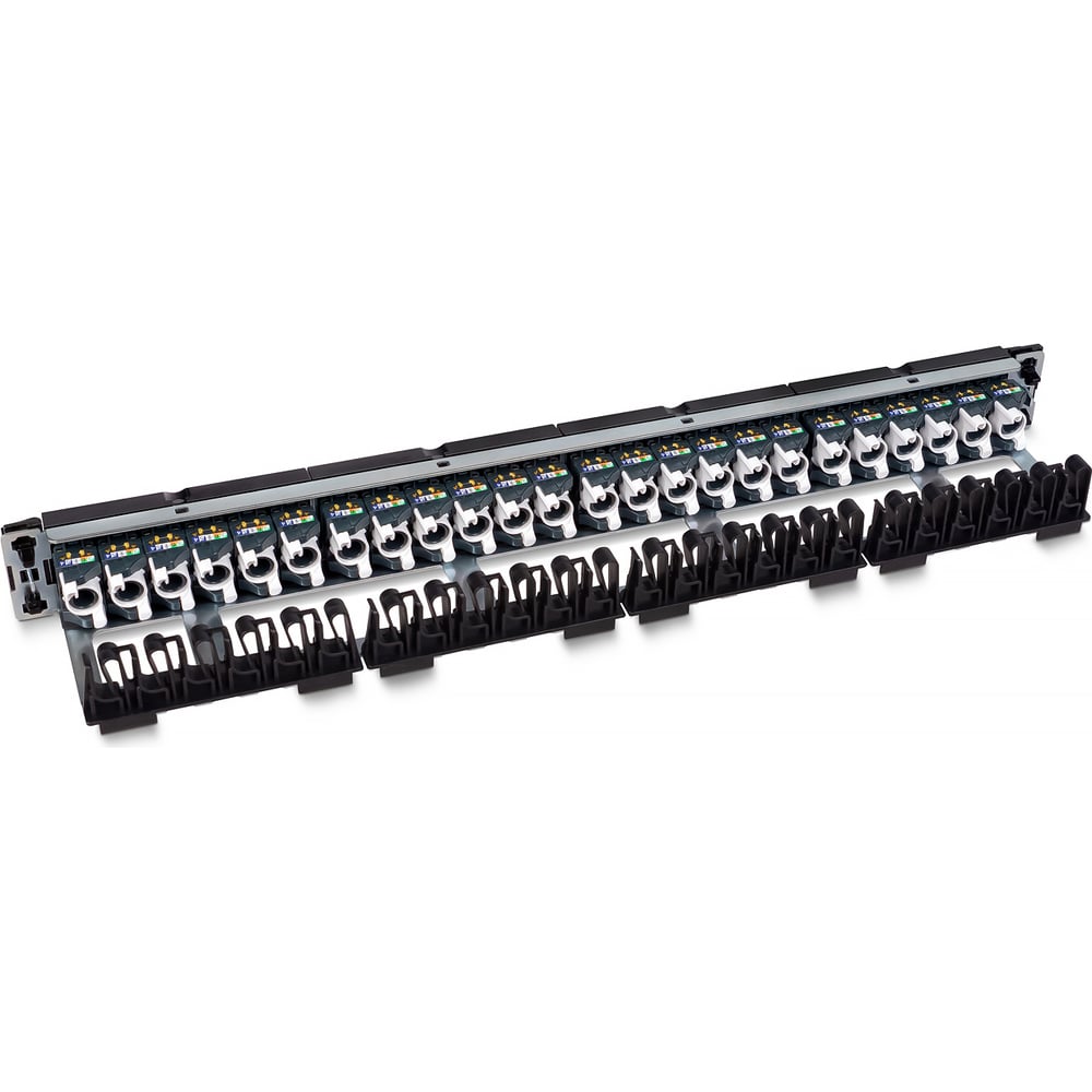 Изображение товара Патч-панель Cabeus 19" (1U), 24 порта RJ-45, категория 6a