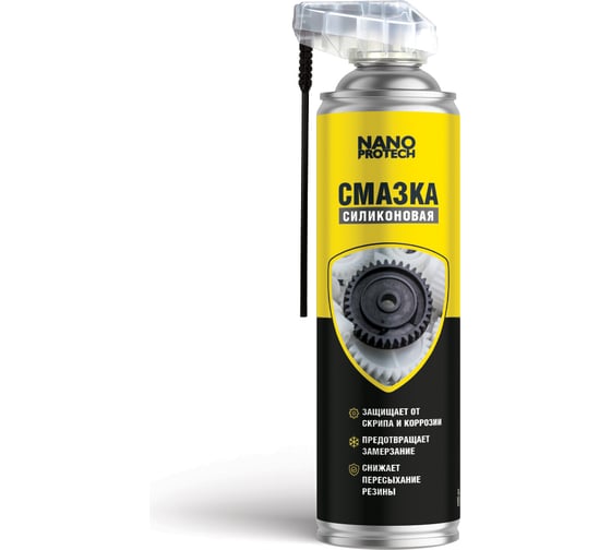 Изображение товара Силиконовая смазка 400 мл NANOPROTECH NPSI0026