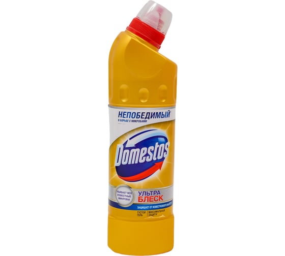 Изображение товара Средство чистящее для унитаза DOMESTOS ультра блеск 28x500ML 8714100707890