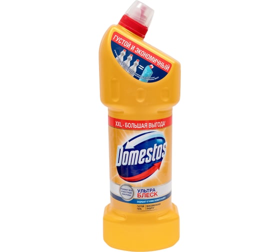 Изображение товара Средство чистящее для унитаза DOMESTOS ультра блеск 6x1500МЛ 8714100797525