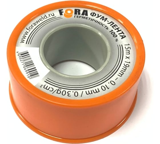 Изображение товара Фум-лента FORA 15 м, 19 мм 006140103