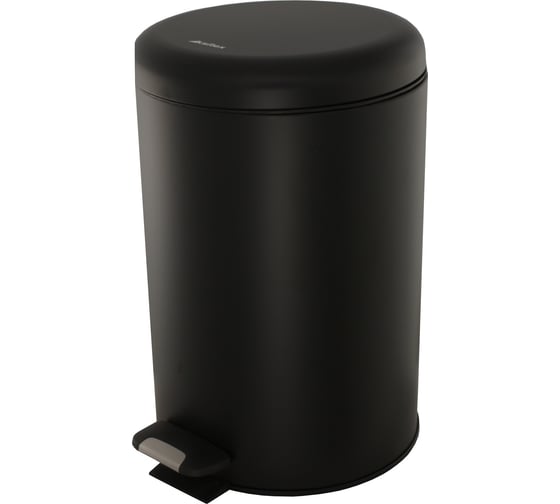 Изображение товара Урна с микролифтом Ksitex BGR-12B черная 33289