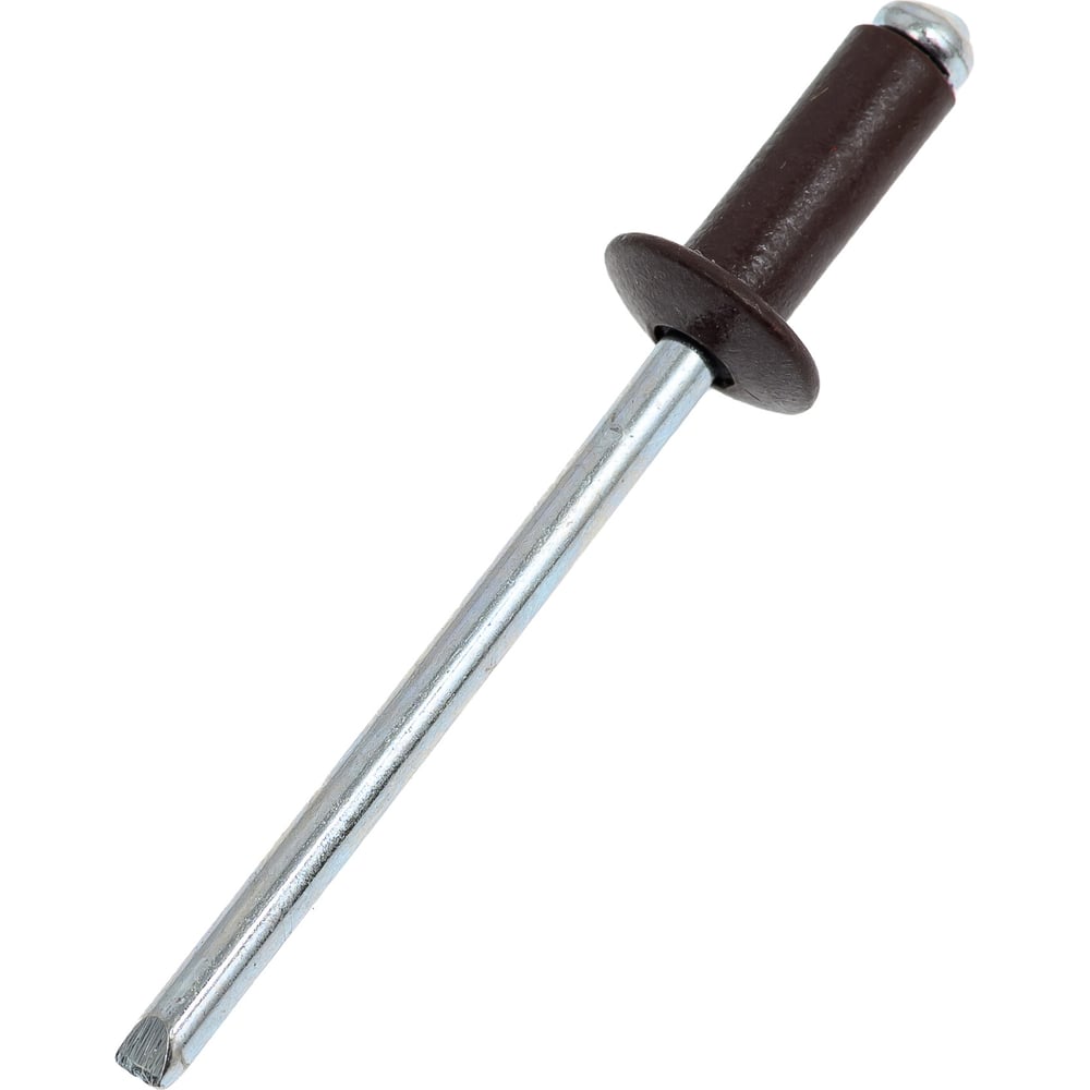 Изображение товара Заклепка Стройметиз алюминий/сталь 4,0x10 темно-коричневый, RAL 8017, упаковка 22 шт. европодвес 00000039604 257810122