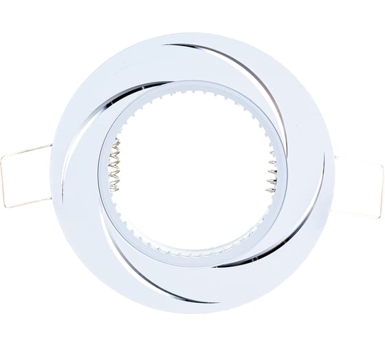 Изображение товара Встраиваемый светильник Ecola MR16 DL3181 GU5.3 литой  Белый/Алюм Вихрь 23x78 /кd74/ FW1607EFF