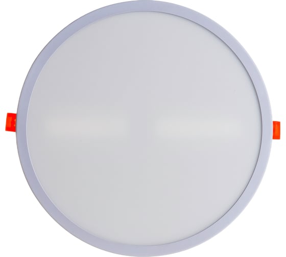 Изображение товара Встраиваемый светильник Ecola LED downlight Круглый даунлайт   /50-210mm/ 20W 220V 4200K 230x20 DARV20ELC