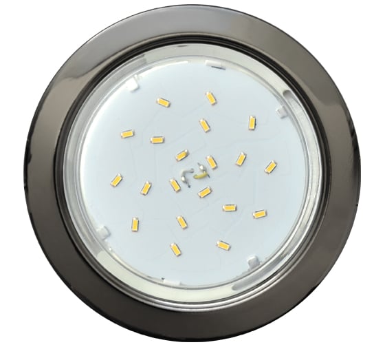 Изображение товара Встраиваемый светильник Ecola GX53 H4 без рефл. Черный хром 38x106 /к+/ FB53H4ECB