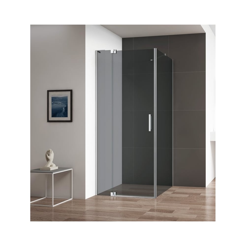 Изображение товара Душевой уголок Cezares SLIDER-AH-1 100x100/110 см с анодированным профилем