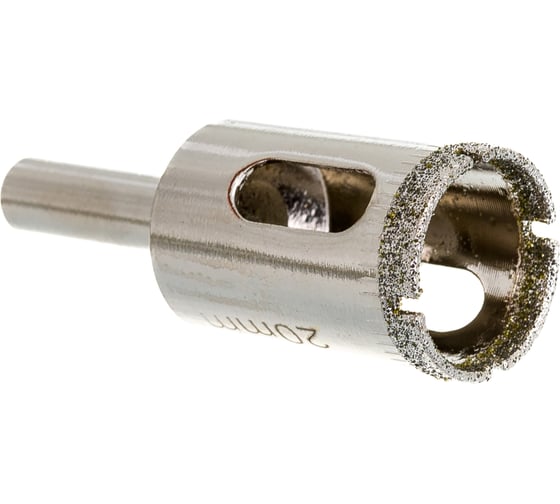 Изображение товара Сверло-коронка алмазное по кафелю и керамограниту 20 мм Hardcore 152020