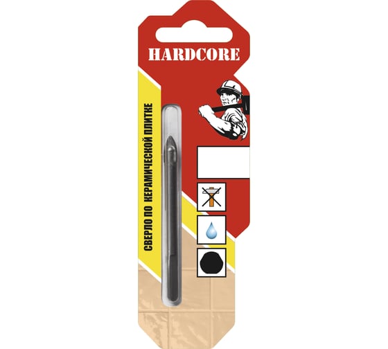 Изображение товара Сверло по керамической плитке 5 мм Hardcore 153005