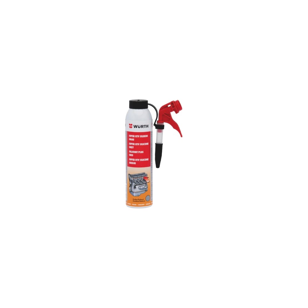 фото Герметик wurth htemp-super-rtv-grey-200ml 08933316 053 12