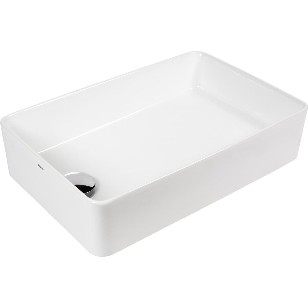 Изображение товара Накладная прямоугольная раковина BOND S67-500 белая 51,5х33,5х11,5 см