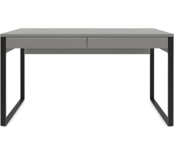 Изображение товара Письменный стол Desk Question лофт DQ MADRID М-2 черный/серый графит, 1400х600х770 117270