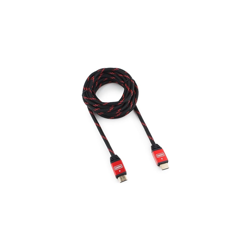 фото Кабель cablexpert hdmi 4.5 м, v1.4 m/m, красный, cc-g-hdmi02-4.5m