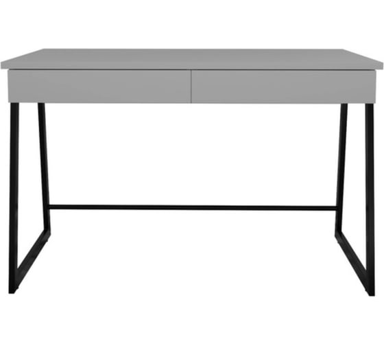 Изображение товара Письменный стол Desk Question лофт DQ MADRID М-3 черный/серый графит, 1200х600х775 мм 117273