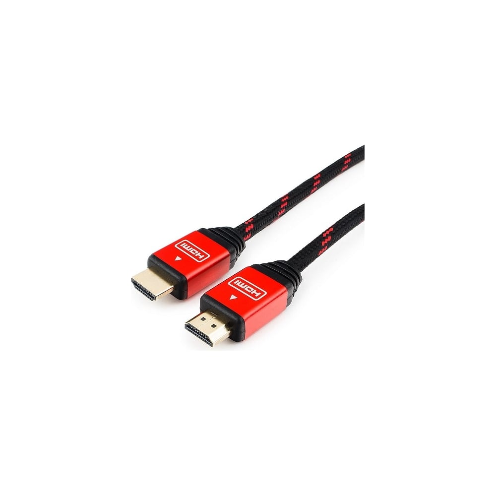 фото Кабель cablexpert hdmi 7.5 м, v1.4 m/m, красный, cc-g-hdmi02-7.5m