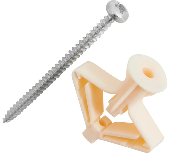 Изображение товара Анкер SORMAT OLA + шуруп для тонколистовых материалов 4 шт. FAS0475201