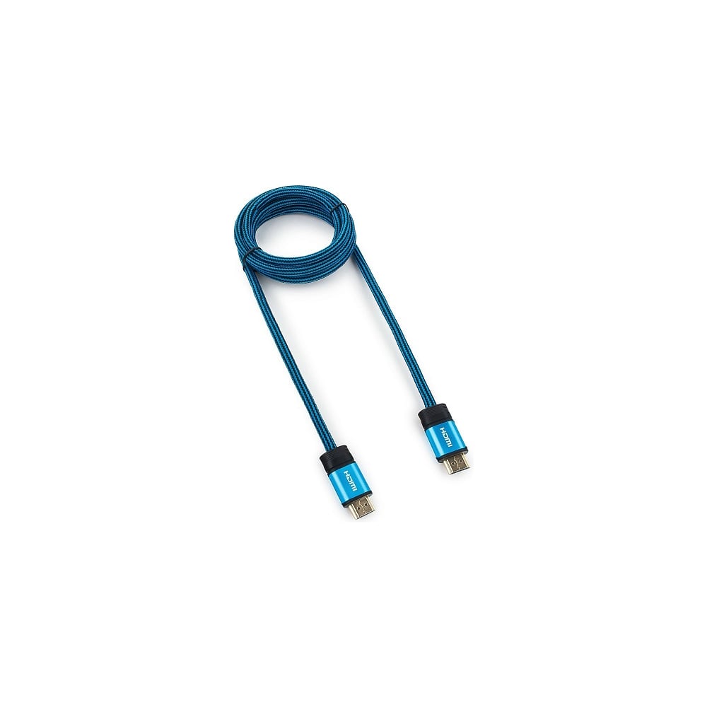 фото Кабель cablexpert hdmi 1.8 м, v1.4 m/m, синий cc-g-hdmi01-1.8m